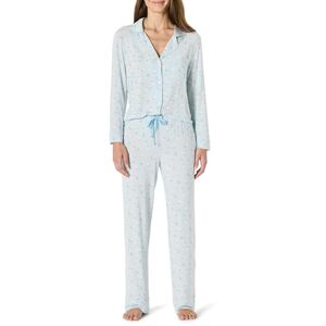 Amazon Essentials X Sofia Grainge Unisex Baby Damen Pyjama-Set, Hellblaue Gänse, Größe L Amazon Essentials X Sofia Grainge Unisex Baby Damen Pyjama-Set, Hellblaue Gänse, Größe L