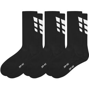 Erima Unisex Wings Socks 3er pack (2182501), schwarz, 43-46 Erima Unisex Wings Socks 3er pack (2182501), schwarz, 43-46