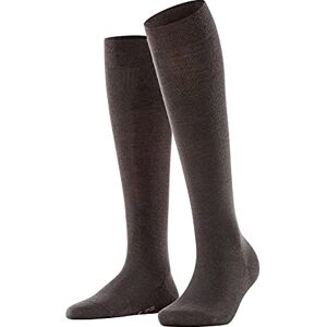 FALKE Damen Kniestrümpfe Softmerino W Kh Wolle Baumwolle lang einfarbig 1 Paar, Braun Dark Brown 5239, 37-38 FALKE Damen Kniestrümpfe Softmerino W Kh Wolle Baumwolle lang einfarbig 1 Paar, Braun Dark Brown 5239, 37-38