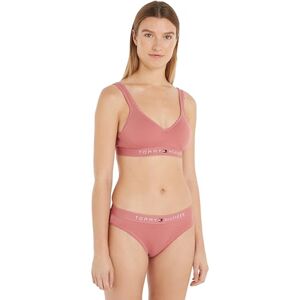 Tommy Hilfiger Damen Bralette Lift Stretch, Rosa (Teaberry Blossom), 1XL Tommy Hilfiger Damen Bralette Lift Stretch, Rosa (Teaberry Blossom), 1XL
