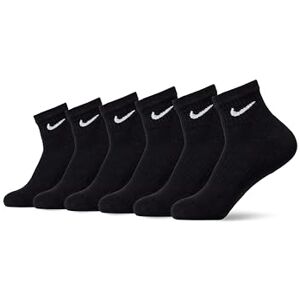 NIKE Herren Unisex Everyday Cushion Ankle Pair Band Socken 6 Paar , Black/White, M EU NIKE Herren Unisex Everyday Cushion Ankle Pair Band Socken 6 Paar , Black/White, M EU