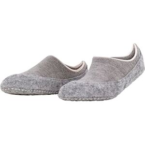 FALKE Damen Stoppersocken Cosyshoe Invisible W Hp Wolle rutschhemmende Noppen 1 Paar, Grau Light Grey 3400, 39-40 FALKE Damen Stoppersocken Cosyshoe Invisible W Hp Wolle rutschhemmende Noppen 1 Paar, Grau Light Grey 3400, 39-40