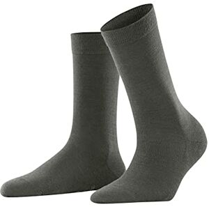 FALKE Damen Socken Softmerino W So Wolle Baumwolle einfarbig 1 Paar, Grün Military 7826, 37-38 FALKE Damen Socken Softmerino W So Wolle Baumwolle einfarbig 1 Paar, Grün Military 7826, 37-38