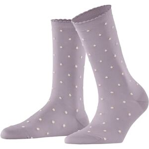FALKE Damen Socken Spike Dot W So Baumwolle gemustert 1 Paar, Rot Silver Iris 8274, 39-42 FALKE Damen Socken Spike Dot W So Baumwolle gemustert 1 Paar, Rot Silver Iris 8274, 39-42