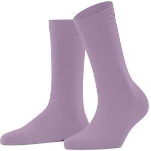 FALKE Damen Socken Family W So nachhaltige Baumwolle einfarbig 1 Paar, Lila Misty 8972, 39-42 FALKE Damen Socken Family W So nachhaltige Baumwolle einfarbig 1 Paar, Lila Misty 8972, 39-42