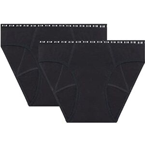 DIM Slip Menstruelle Frau Bio-Baumwolle Flux Abondant Protect x2 DIM Slip Menstruelle Frau Bio-Baumwolle Flux Abondant Protect x2