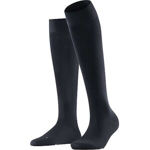 FALKE Damen Kniestrümpfe Vitalizer W Kh Baumwolle mit Kompression 1 Paar, Blau Dark Navy 6379, 37-38 FALKE Damen Kniestrümpfe Vitalizer W Kh Baumwolle mit Kompression 1 Paar, Blau Dark Navy 6379, 37-38