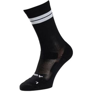 VAUDE Socken Bike Socks Mid II, ergonomisch gepolstert und atmungsaktiv, trocknet schnell, elastisch, black/black, 39-41 VAUDE Socken Bike Socks Mid II, ergonomisch gepolstert und atmungsaktiv, trocknet schnell, elastisch, black/black, 39-41