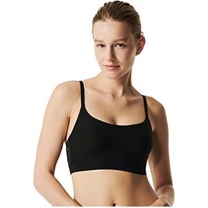 Chantelle SOFTSTRETCH, Bustier Mit Soft Cups, Rundhalsausschnitt mit Spitzenrücken, Unnsichtbare Unterwäsche für Damen, M/L, Schwarz Chantelle SOFTSTRETCH, Bustier Mit Soft Cups, Rundhalsausschnitt mit Spitzenrücken, Unnsichtbare Unterwäsche für Damen, M/L, Schwarz