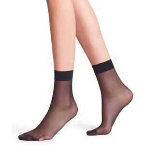 FALKE Damen Socken Seidenglatt 15 DEN W So transparent einfarbig 1 Paar, Blau Marine 6179, 39-42 FALKE Damen Socken Seidenglatt 15 DEN W So transparent einfarbig 1 Paar, Blau Marine 6179, 39-42