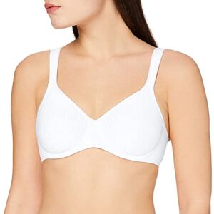 Triumph Damen BH Modern Soft+Cotton W, mit Bügel, ohne Polsterung, Verstellbare Träger, 90B, Weiß Triumph Damen BH Modern Soft+Cotton W, mit Bügel, ohne Polsterung, Verstellbare Träger, 90B, Weiß