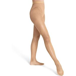 Capezio Studio Basics nahtlose Netzstrumpfhose für Damen, Caramel, M Capezio Studio Basics nahtlose Netzstrumpfhose für Damen, Caramel, M