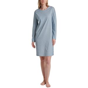 CALIDA Ornament Nights Nightshirt Blue Cotton, Grösse 40-42 CALIDA Ornament Nights Nightshirt Blue Cotton, Grösse 40-42