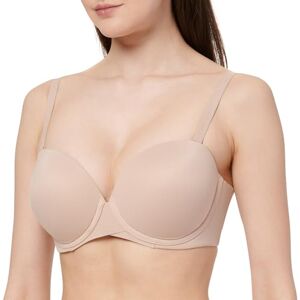 Calvin Damen Push-Up BH Abnehmbare Träger, Beige (Cedar), 90A Calvin Damen Push-Up BH Abnehmbare Träger, Beige (Cedar), 90A