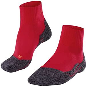 FALKE Damen Wandersocken TK2 Explore Cool Short W Sso Lyocell Funktionsmaterial antiblasen dick 1 Paar, Rot Rose 8564, 37-38 FALKE Damen Wandersocken TK2 Explore Cool Short W Sso Lyocell Funktionsmaterial antiblasen dick 1 Paar, Rot Rose 8564, 37-38