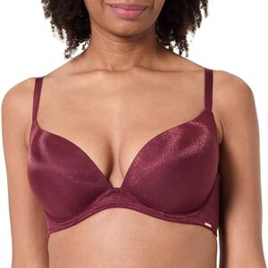 Dorina Push-Up Plunge BH Origins – Bügel-BH, Vorgeformte Cups, Glitzer-Mesh-Stoff, Rot Dorina Push-Up Plunge BH Origins – Bügel-BH, Vorgeformte Cups, Glitzer-Mesh-Stoff, Rot