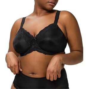 Triumph Damen Minimizer-BH Ladyform Soft W X, mit Bügel, ohne Polsterung, Verstellbare Träger, 85C, Schwarz Triumph Damen Minimizer-BH Ladyform Soft W X, mit Bügel, ohne Polsterung, Verstellbare Träger, 85C, Schwarz