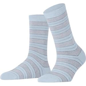 FALKE Damen Socken Stripe Uniform W So Baumwolle gemustert 1 Paar, Blau Light Blue 6594, 39-42 FALKE Damen Socken Stripe Uniform W So Baumwolle gemustert 1 Paar, Blau Light Blue 6594, 39-42