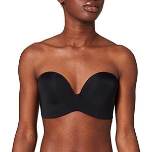Wonderbra Damen Ultimate Strapless trägerloser BH nahtlos starker Halt Push-Up , Strapless-BHschwarz, 80B Wonderbra Damen Ultimate Strapless trägerloser BH nahtlos starker Halt Push-Up , Strapless-BHschwarz, 80B
