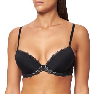 Calvin Damen Push-Up BH Lift Demi mit Bügel, Schwarz (Black), 80C Calvin Damen Push-Up BH Lift Demi mit Bügel, Schwarz (Black), 80C