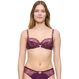 Triumph Women's Wild Gardenia Florale W Bra, Flower Purple, 85C Triumph Women's Wild Gardenia Florale W Bra, Flower Purple, 85C