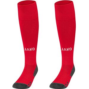 JAKO Unisex Stutzenstrumpf Allround, Sportrot, 39-42 JAKO Unisex Stutzenstrumpf Allround, Sportrot, 39-42