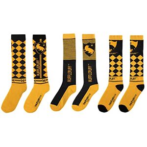 Cinereplicas Harry Potter Hohe Socken (3er Set) Offizielle Lizenz (Hufflepuff) Cinereplicas Harry Potter Hohe Socken (3er Set) Offizielle Lizenz (Hufflepuff)