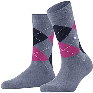 Burlington Damen Socken Queen W So Baumwolle gemustert 1 Paar, Blau Cobalt 6671, 36-41 Burlington Damen Socken Queen W So Baumwolle gemustert 1 Paar, Blau Cobalt 6671, 36-41