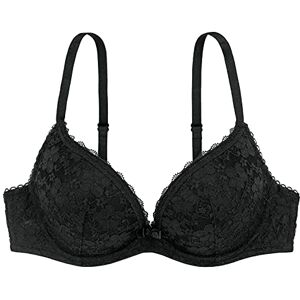 Dorina Damen Sonia Push-Up-BH 2er-Pack – Bügel-BHS mit Geformten Cups, Spitze und Glattem Mikrogewebe für Hebung und Komfort, Schwarz und Weiß Dorina Damen Sonia Push-Up-BH 2er-Pack – Bügel-BHS mit Geformten Cups, Spitze und Glattem Mikrogewebe für Hebung und Komfort, Schwarz und Weiß