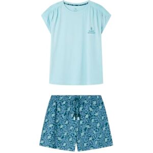 Women'secret Damen Short Pyjama Daily Garden Pyjamas, grün, XS Women'secret Damen Short Pyjama Daily Garden Pyjamas, grün, XS