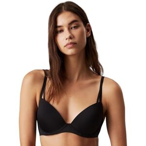 Calvin Damen Push-Up BH Lift Demi mit Bügel, Schwarz (Black), 75A Calvin Damen Push-Up BH Lift Demi mit Bügel, Schwarz (Black), 75A