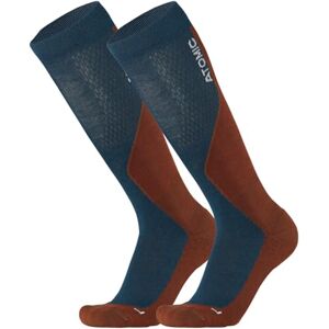 Atomic Performance Ski-Socken -Größe 43-46 Dünne Skisocken mit Polsterung Leichte Strümpfe für Damen & Herren Kniestrümpfe mit nahtloser Zehenbox Skistrümpfe aus Merinowolle, Polyester & Nylon Atomic Performance Ski-Socken -Größe 43-46 Dünne Skisocken mit Polsterung Leichte Strümpfe für Damen & Herren Kniestrümpfe mit nahtloser Zehenbox Skistrümpfe aus Merinowolle, Polyester & Nylon