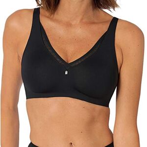 Triumph Damen Minimizer-BH True Shape Sensation N01, ohne Bügel, ohne Polsterung, Verstellbare Träger, 80E, Schwarz Triumph Damen Minimizer-BH True Shape Sensation N01, ohne Bügel, ohne Polsterung, Verstellbare Träger, 80E, Schwarz