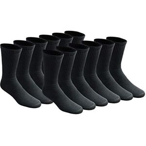 Dickies Herren All Purpose Cushion Crew, Erhältlich in M-XL (6, Socken, Schwarz (12 Paar), Large (12er Pack) Dickies Herren All Purpose Cushion Crew, Erhältlich in M-XL (6, Socken, Schwarz (12 Paar), Large (12er Pack)