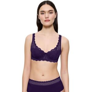 Triumph Damen BH Amourette WHP, mit Bügel, Gepolstert, Verstellbare Träger, 80D, Royal Purple Triumph Damen BH Amourette WHP, mit Bügel, Gepolstert, Verstellbare Träger, 80D, Royal Purple