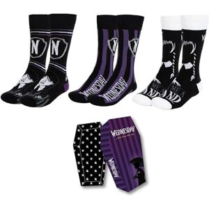 CERDÁ LIFE'S LITTLE MOMENTS Unisex Pack socken 3 Piezas Wednesday Socken, Bunt, 36-43 CERDÁ LIFE'S LITTLE MOMENTS Unisex Pack socken 3 Piezas Wednesday Socken, Bunt, 36-43