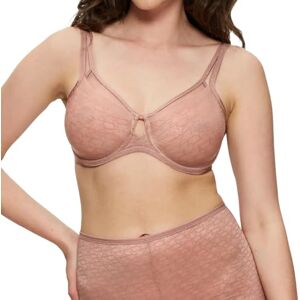 Triumph Damen Minimizer-BH Signature Sheer W01 EX, mit Bügel, ohne Polsterung, Verstellbare Träger, 75D, Toasted Almond Triumph Damen Minimizer-BH Signature Sheer W01 EX, mit Bügel, ohne Polsterung, Verstellbare Träger, 75D, Toasted Almond