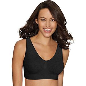 Hanes Damen Get Cozy Pullover ComfortFlex Fit Bügelloser BH MHG196, schwarz, Medium Hanes Damen Get Cozy Pullover ComfortFlex Fit Bügelloser BH MHG196, schwarz, Medium
