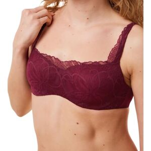 Triumph Damen Body Make-Up Illusion Lace Balconette Bra, Woodrose, 75B Triumph Damen Body Make-Up Illusion Lace Balconette Bra, Woodrose, 75B