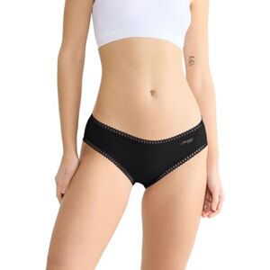 Sloggi Damen Unterhose GO Crush Hipster, 3-Pack, S, Schwarz Sloggi Damen Unterhose GO Crush Hipster, 3-Pack, S, Schwarz