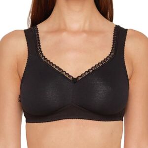 Susa Baumwoll BH Damen ohne Bügel Organic Cotton, Damen-BHs mit vorgeformten Cups, Optimaler Halt, Gepolsterte Träger Susa Baumwoll BH Damen ohne Bügel Organic Cotton, Damen-BHs mit vorgeformten Cups, Optimaler Halt, Gepolsterte Träger
