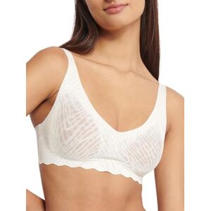 Sloggi Damen Zero Feel Bliss Soft Bra, Silk White, S Große Größen Sloggi Damen Zero Feel Bliss Soft Bra, Silk White, S Große Größen
