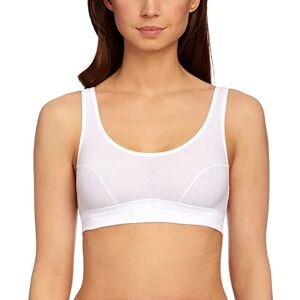 Sloggi Damen BH Double Comfort Top, ohne Bügel, ohne Polsterung, Pull-On, 40, Weiß Sloggi Damen BH Double Comfort Top, ohne Bügel, ohne Polsterung, Pull-On, 40, Weiß