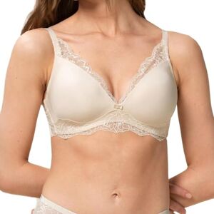 Triumph Damen BH Amourette Charm P, ohne Bügel, Gepolstert, Verstellbare Träger, 85B, Creamy Dream Triumph Damen BH Amourette Charm P, ohne Bügel, Gepolstert, Verstellbare Träger, 85B, Creamy Dream