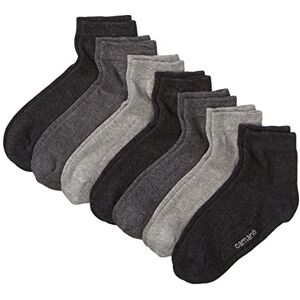 Camano Unisex 7er Pack Quarter Socken Ca-Soft aus strapazierfähigem Materialmix Strümpfe Damen & Herren , Grau (Grey Combi 49), (Herstellergröße: 35/38) Camano Unisex 7er Pack Quarter Socken Ca-Soft aus strapazierfähigem Materialmix Strümpfe Damen & Herren , Grau (Grey Combi 49), (Herstellergröße: 35/38)