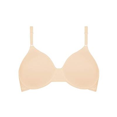 Triumph Damen BH Micro Fun W, mit Bügel, ohne Polsterung, Verstellbare Träger, 75C, Nude Beige Triumph Damen BH Micro Fun W, mit Bügel, ohne Polsterung, Verstellbare Träger, 75C, Nude Beige