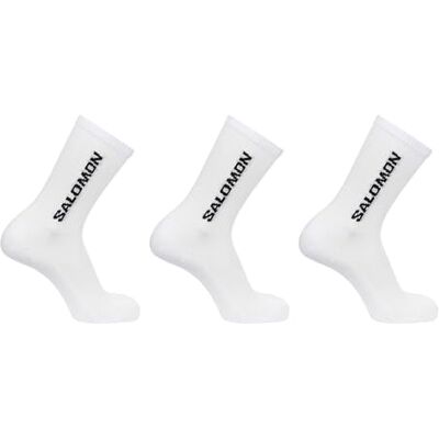 Salomon Everyday Crew 3er-Pack Socken, klassischer Komfort aus einer Baumwollmischung, sicherer Halt am Bündchen, elastische Fußgewölbestütze für empfindliche Füße Salomon Everyday Crew 3er-Pack Socken, klassischer Komfort aus einer Baumwollmischung, sicherer Halt am Bündchen, elastische Fußgewölbestütze für empfindliche Füße