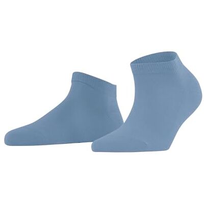 FALKE Damen Sneakersocken Family W Sn nachhaltige Baumwolle kurz einfarbig 1 Paar, Blau Sky Blue 6876, 39-42 FALKE Damen Sneakersocken Family W Sn nachhaltige Baumwolle kurz einfarbig 1 Paar, Blau Sky Blue 6876, 39-42