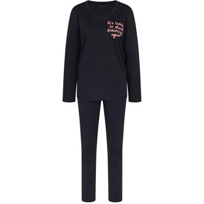 Triumph Damen Sets PK 03 LSL X Pajama Set, SCHWARZ, 42 Triumph Damen Sets PK 03 LSL X Pajama Set, SCHWARZ, 42