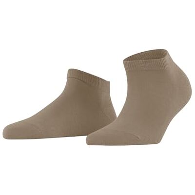 FALKE Damen Sneakersocken Family W Sn nachhaltige Baumwolle kurz einfarbig 1 Paar, Beige Nude 4092, 39-42 FALKE Damen Sneakersocken Family W Sn nachhaltige Baumwolle kurz einfarbig 1 Paar, Beige Nude 4092, 39-42